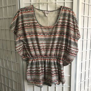 Navajo print top